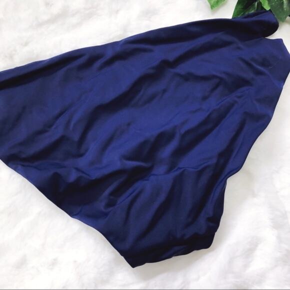 LOFT Blue Beach Knotted Hipster Bikini Bottom - Picture 5 of 8